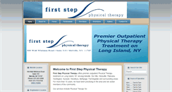 Desktop Screenshot of 1ststeppt.com